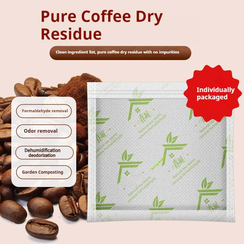 Activated Carbon Bag - 5pcs Eco-Friendly Coffee Grounds Deodorizer Bags