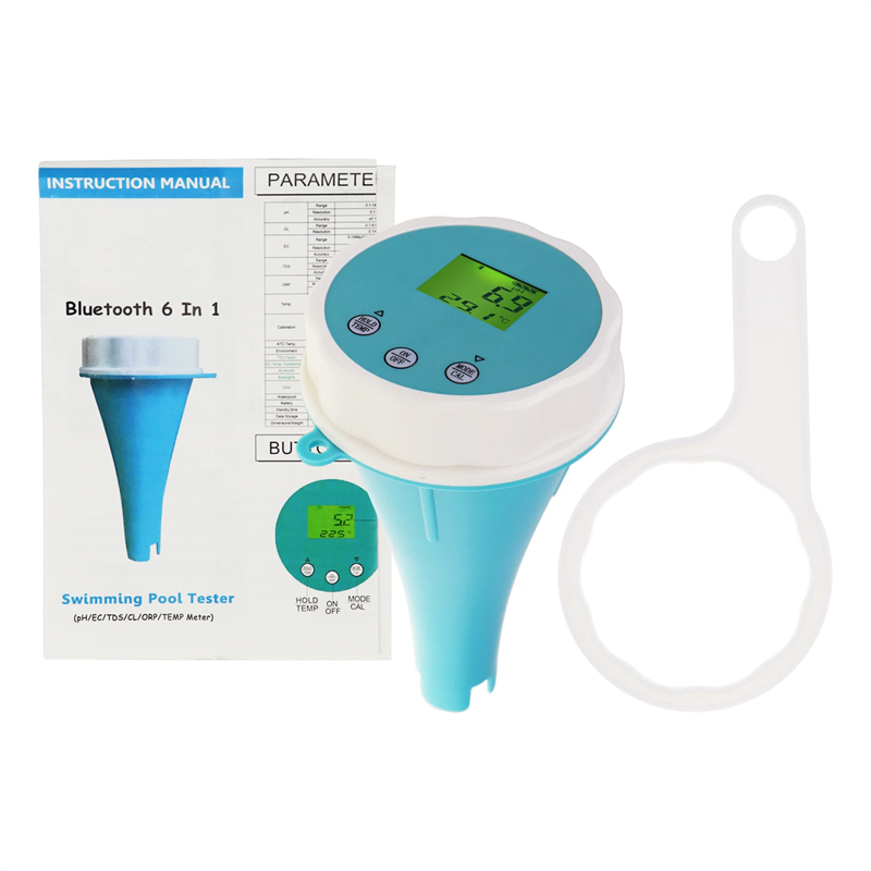 Bluetooth 6-in-1 Smart Chlorin – обзор и цена Marine Aquarium Water Analyzer