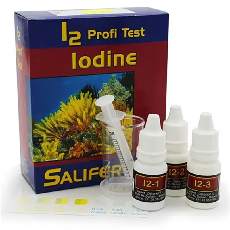 Salifert Iodine I2 Profi-Test  – обзор и цена Marine Aquarium Water Analyzer