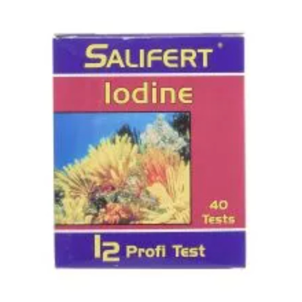 Salifert Iodine I2 Profi-Test  – обзор и цена Marine Aquarium Water Analyzer