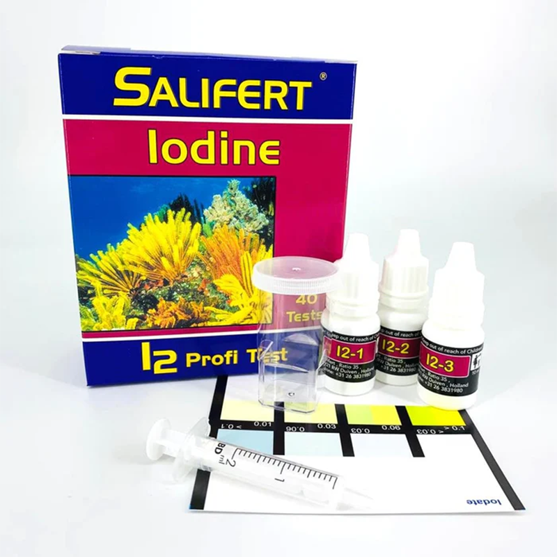 Salifert Iodine I2 Profi-Test  – обзор и цена Marine Aquarium Water Analyzer