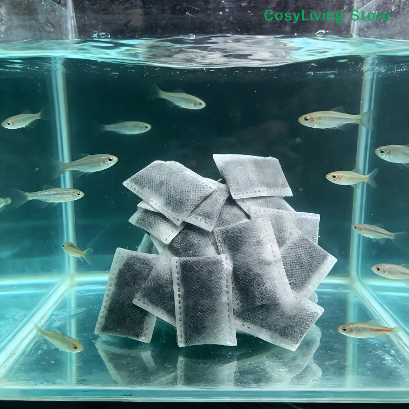 [CL]10/20/40pcs Aquarium Activ – обзор и цена Activated Carbon Bag