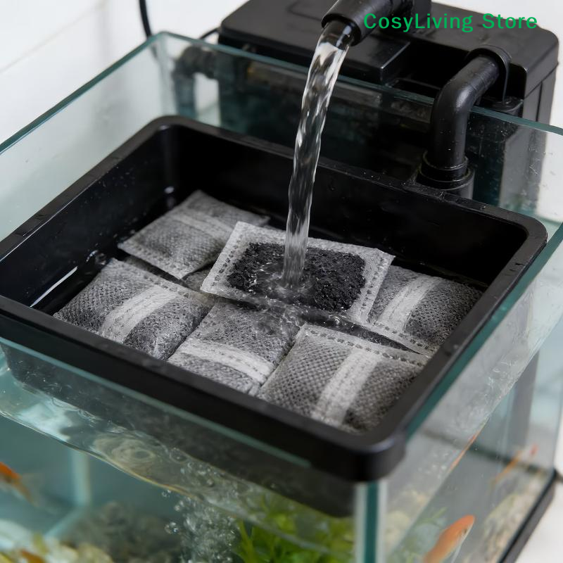 [CL]10/20/40pcs Aquarium Activ – обзор и цена Activated Carbon Bag
