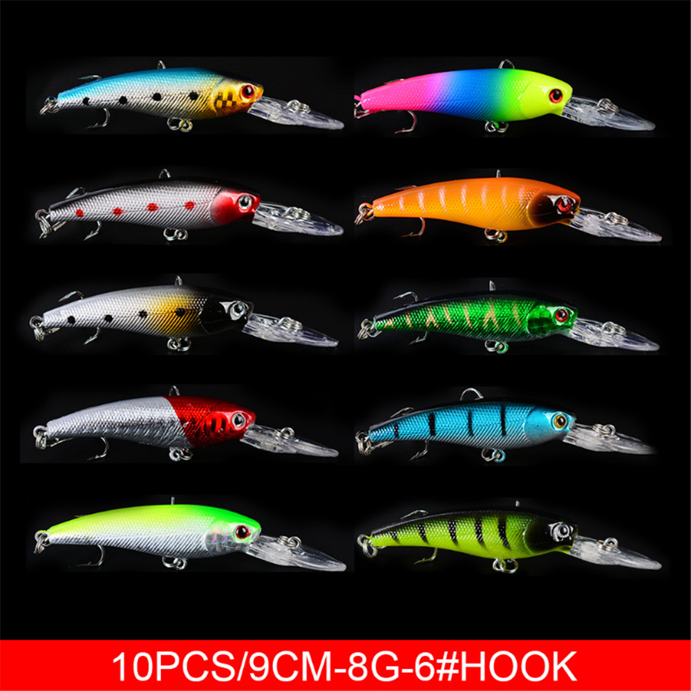 20pcs/lot Minnow Fishing Lures – обзор и цена Marine Salt Mix