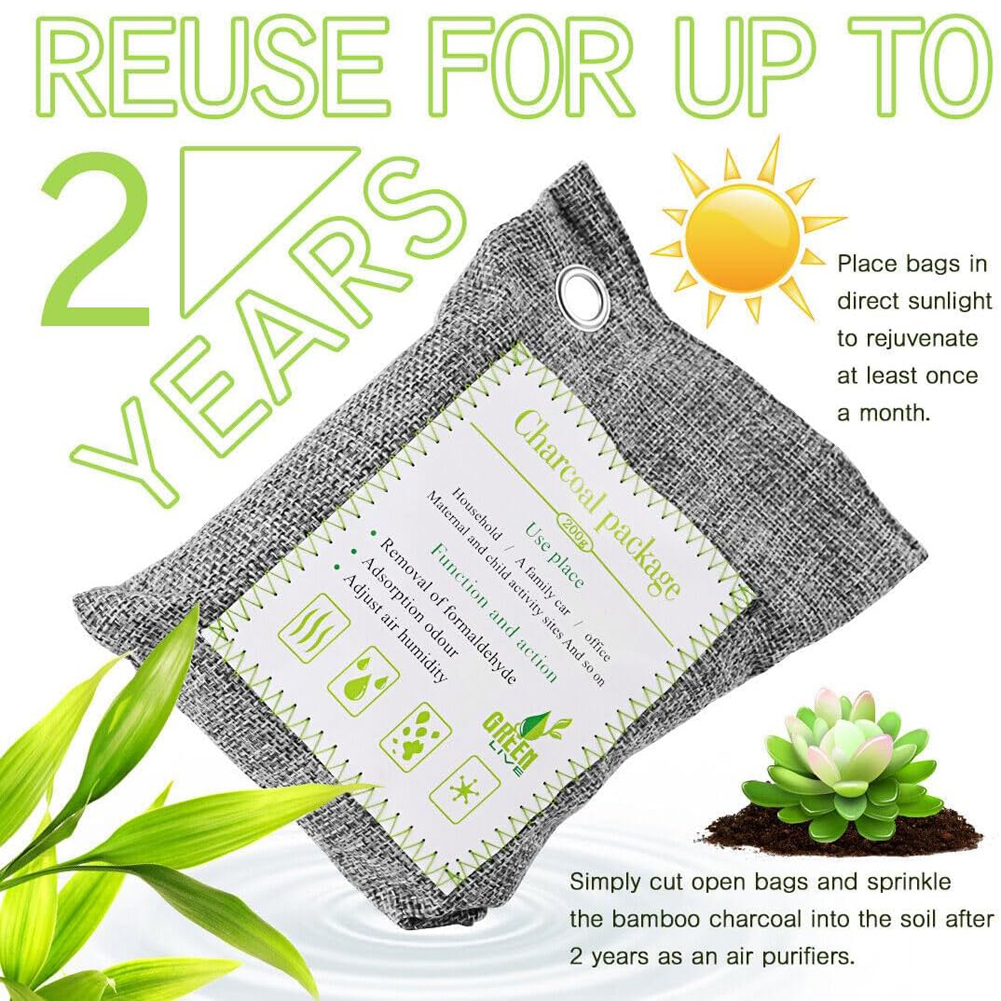 Natural Car Air Freshener Reus – обзор и цена Activated Carbon Bag