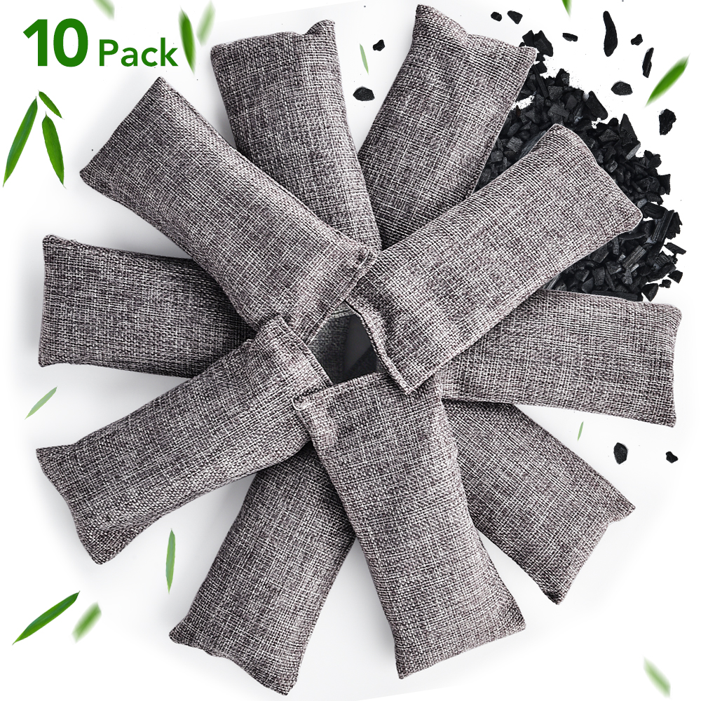 10pcs Natural Bamboo Charcoal  – обзор и цена Activated Carbon Bag