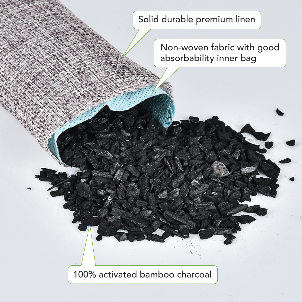 10pcs Natural Bamboo Charcoal  – обзор и цена Activated Carbon Bag