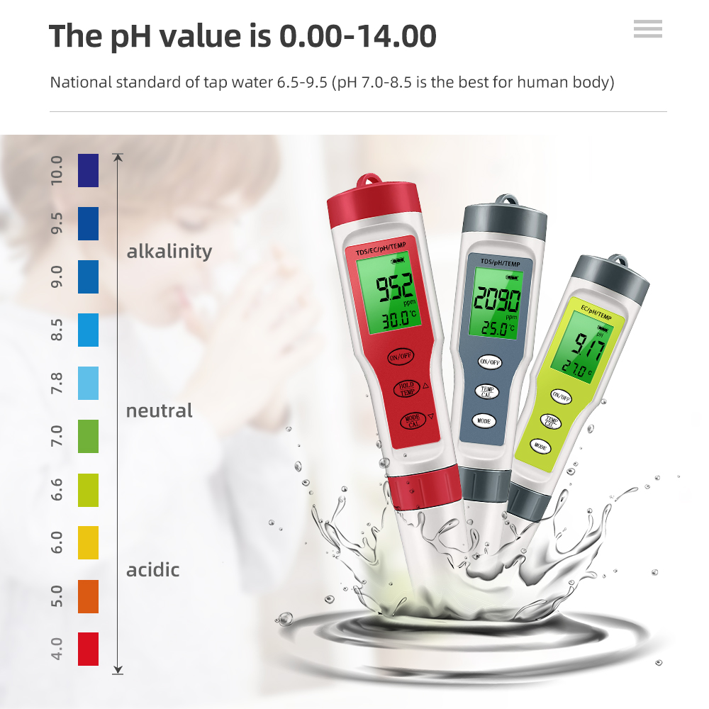 Digital Water Quality Monitor  – обзор и цена Marine Aquarium Water Analyzer