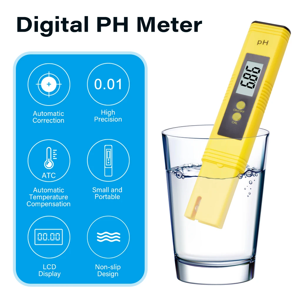 Digital PH Tester Meter Portab – обзор и цена Marine Aquarium Water Analyzer