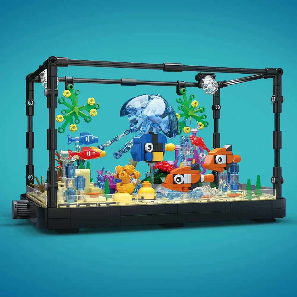 Fish Tank Building Block Set w – обзор и цена Aquarium Marine