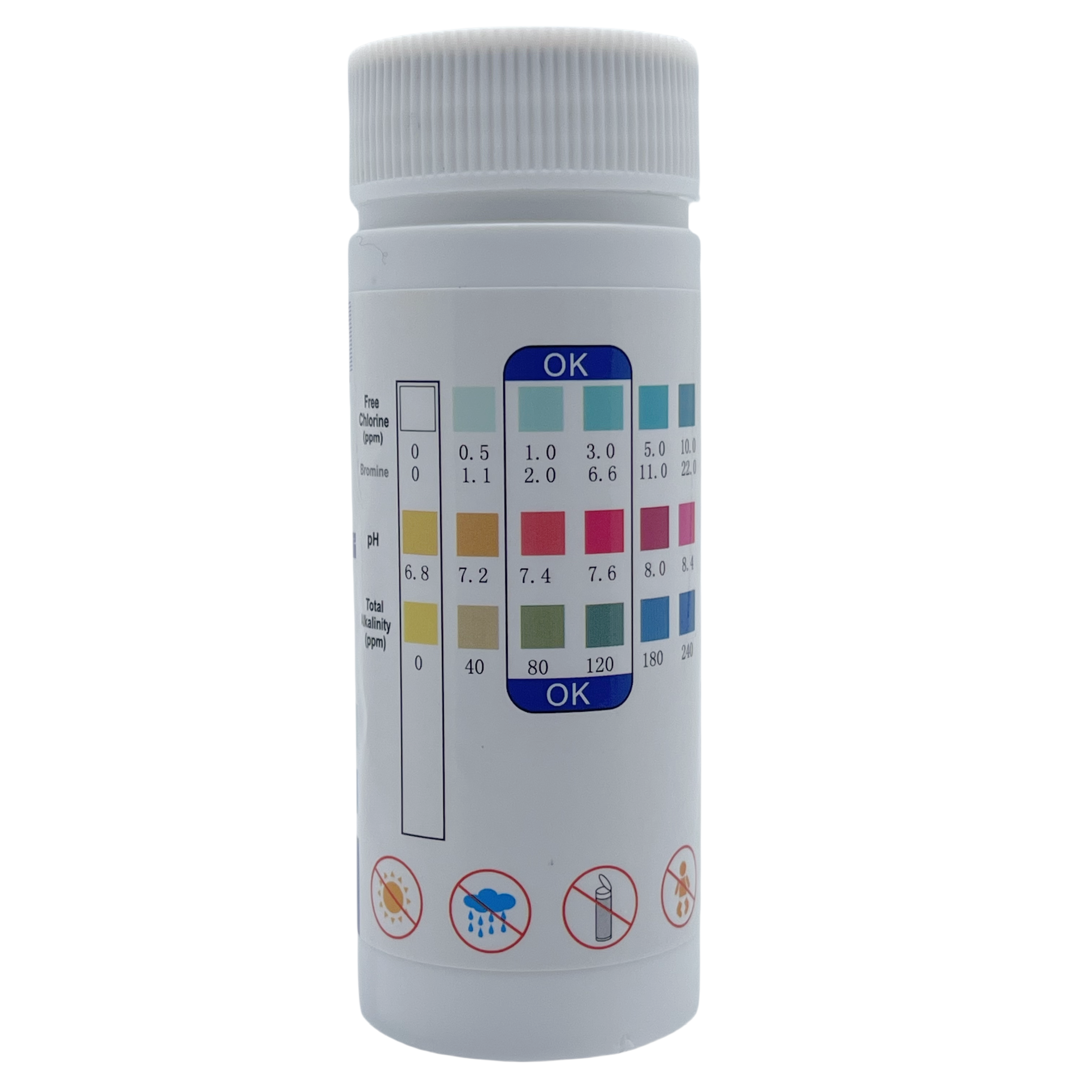 Chlorine PH Test Strips SPA Sw – обзор и цена Marine Aquarium Water Analyzer