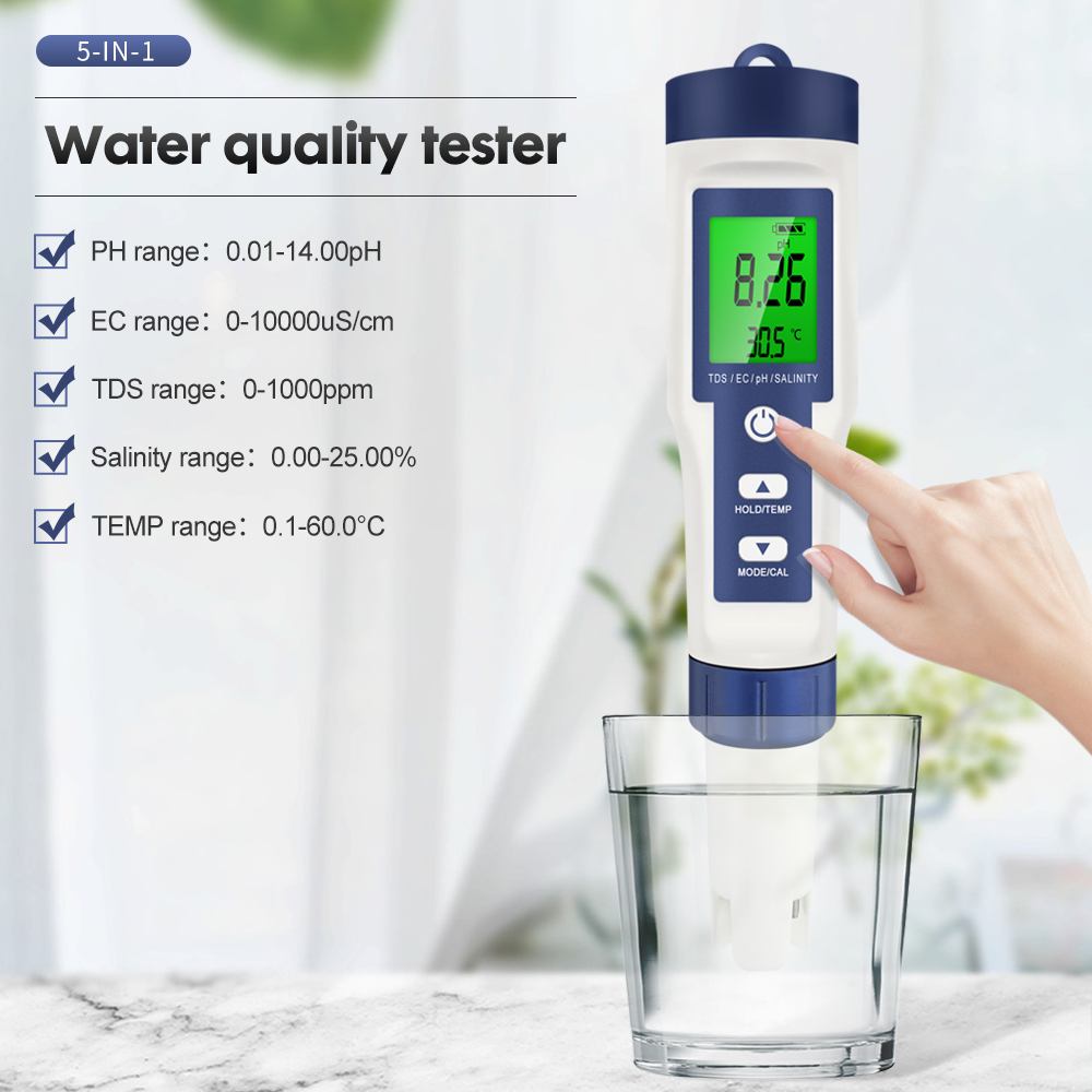Professional Water Quality Tes – обзор и цена Marine Aquarium Water Analyzer