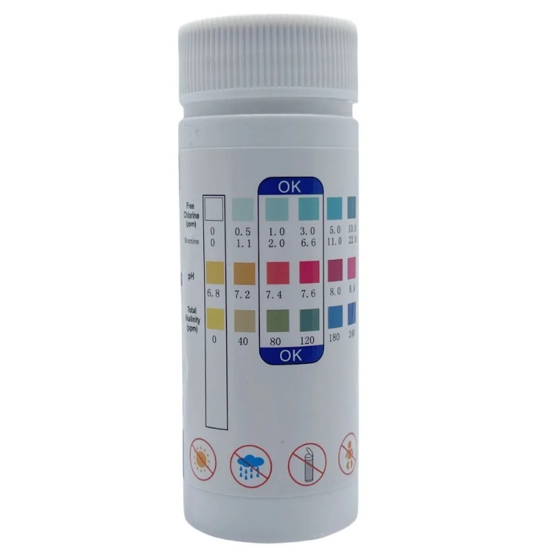 Chlorine PH Test Strips SPA Sw – обзор и цена Marine Aquarium Water Analyzer