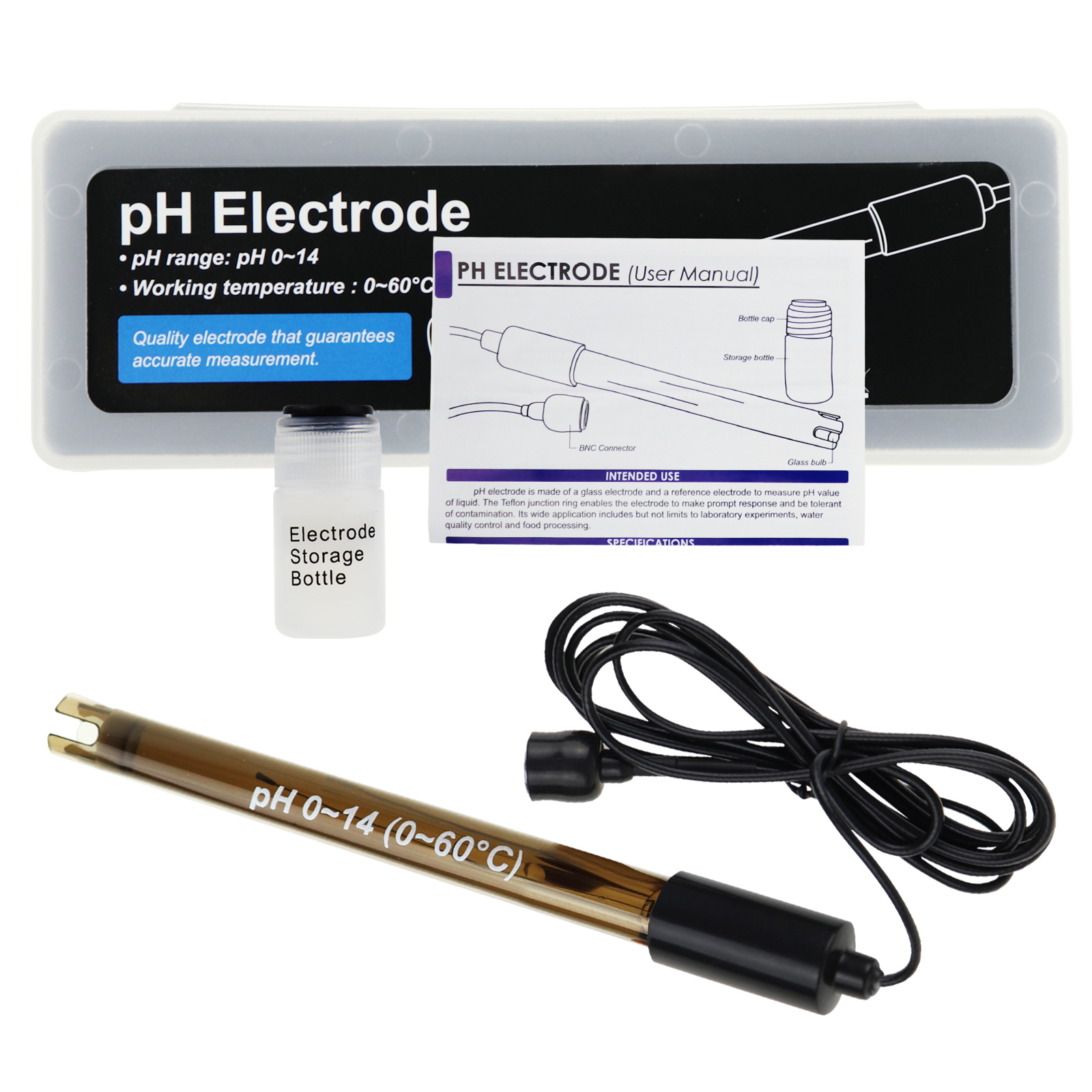 Ph Meter Ph Sonde Pool BNC Typ – обзор и цена Marine Aquarium Water Analyzer