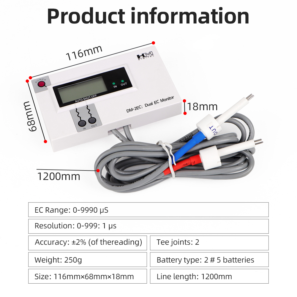 Digital Water Quality Tester D – обзор и цена Marine Aquarium Water Analyzer